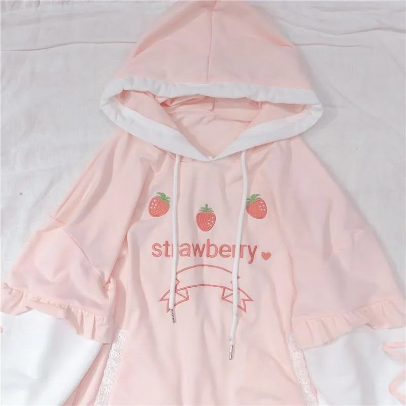 Strawberry Corset Hoodie