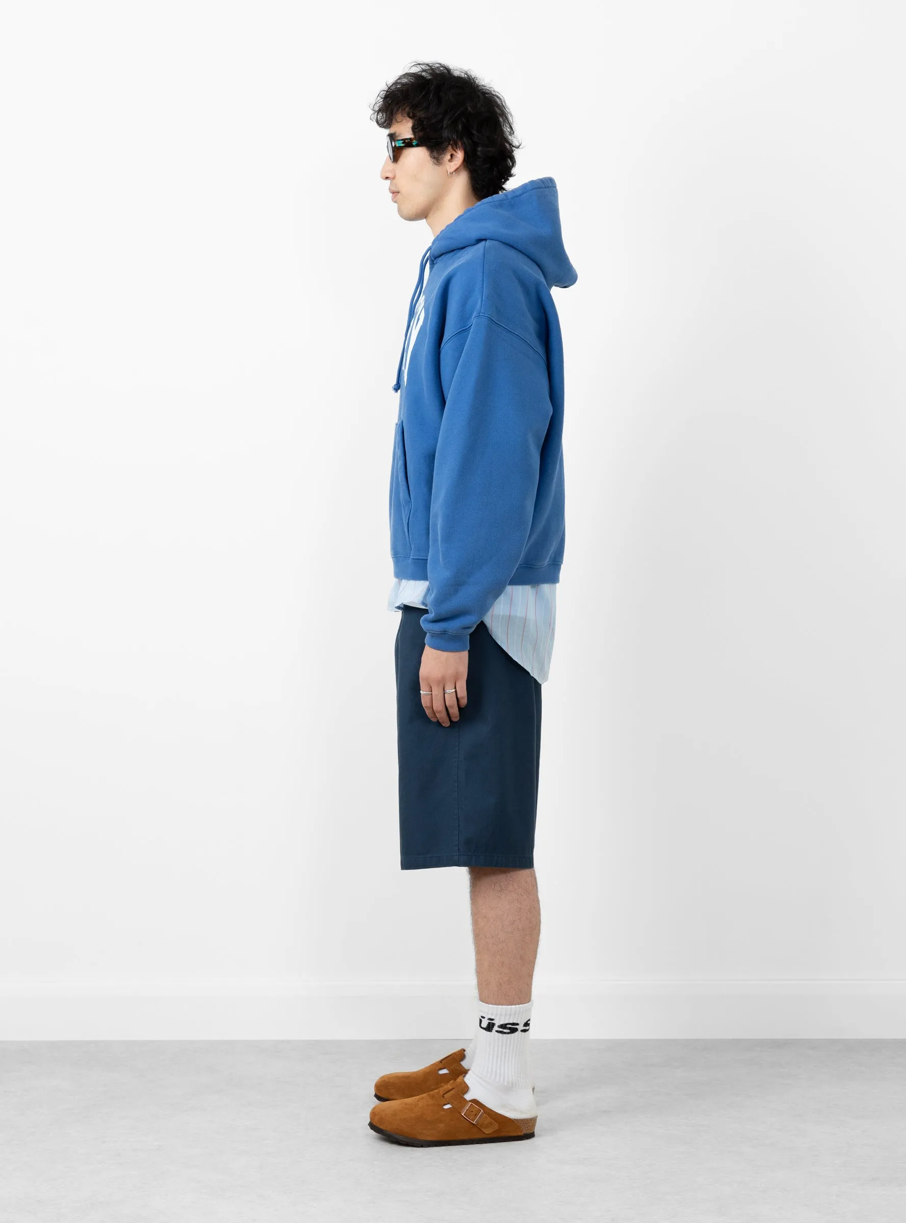 Stussy Intl Relaxed Hoodie Blue