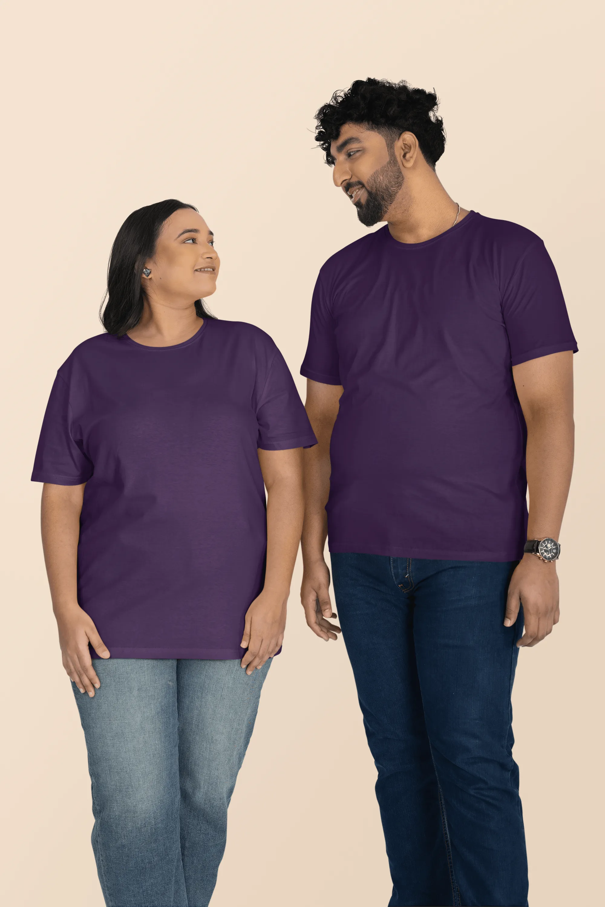 Unisex Plus Size T-Shirt - Ultra-Soft Cotton, Bio-Washed (Jade)