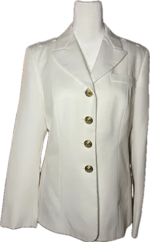 VINTAGE - U.S. Navy Female Service Dress White Jacket