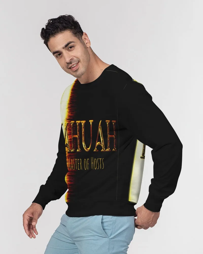 Yahuah-Master of Hosts 01-03 Men's Designer French Terry Sweatshirt